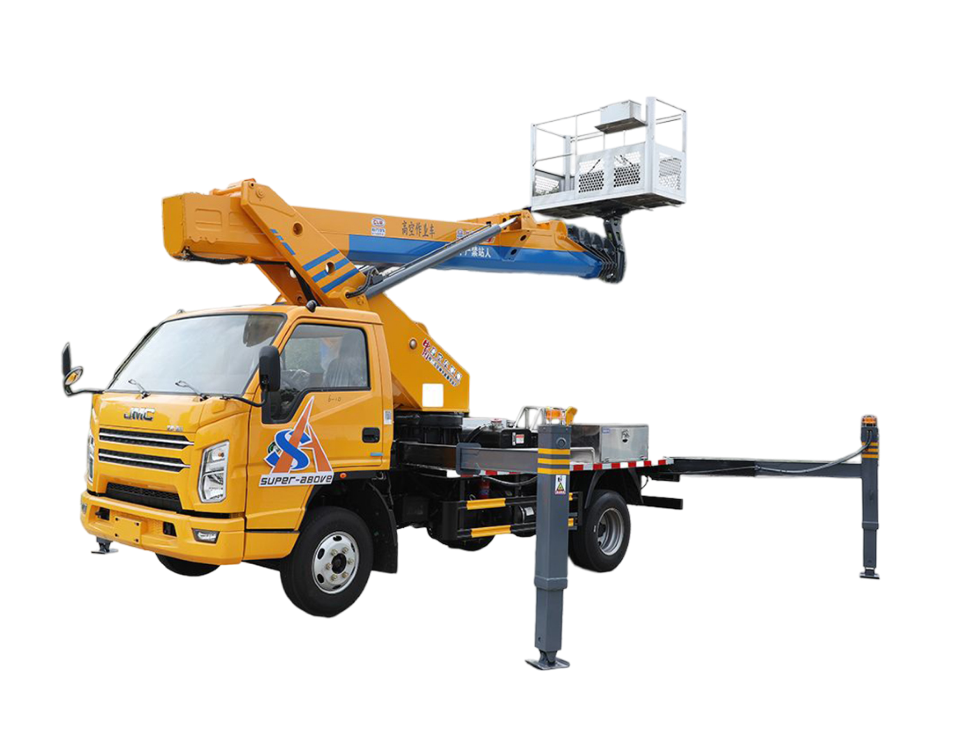 Super-Above Hydraulic Platform Aerial Telescopic Acces Truck Boom Lift Manlift 8-28m